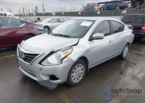 2016 Nissan Versa 1.6 Sv z USA, uszkodzony, nr VIN 3N1CN7AP9GL837963